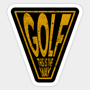 Golf Sticker